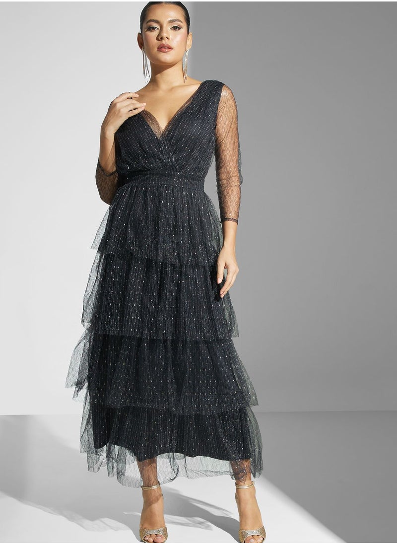 Khizana Layered Ruffle Dress  - Image 4