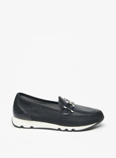 Celeste Women's Slip-On Shoes with Metallic Accent