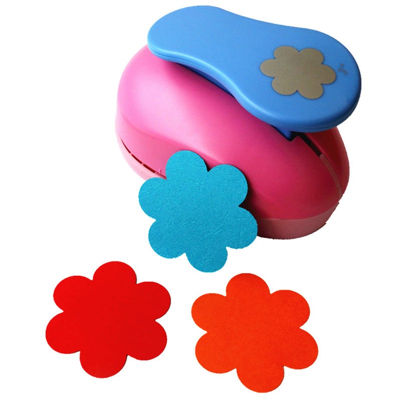 CADY Crafts Punch 3Inch Paper Punches Craft Punches Plum Flower