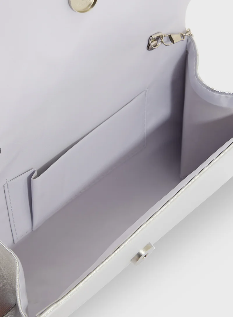 ايلا ليمتد اديشن Metal Edge Detail Clutch Bag