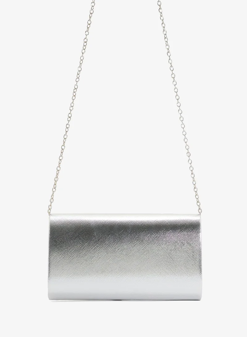 Ella Limited Edition Metal Edge Detail Clutch Bag