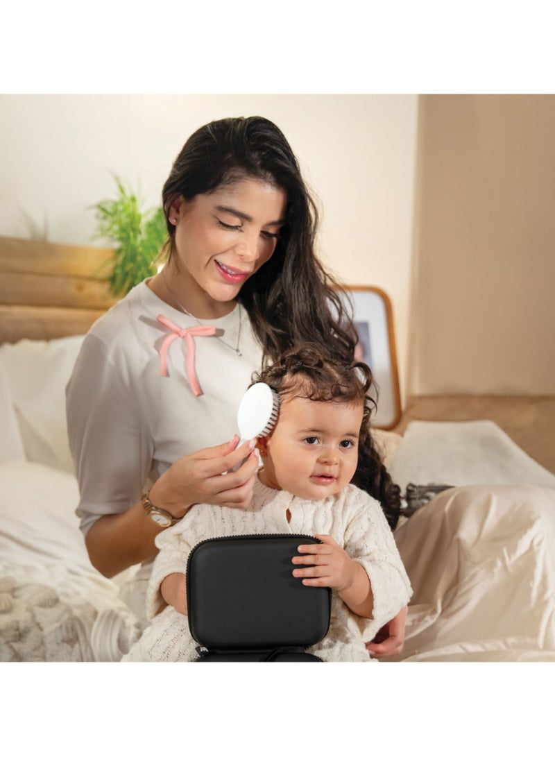 Nurtur Nurtur 9 in 1 Grooming Kit, High quality Travel Travel Pouch with essentials Nail Filer, Brush Comb, Thermometer, Easi Grip Scissors, Toothbrush, Nail clipper with Magnifier, Nail Filer, Nasal Aspirator  - Image 5