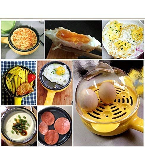 ERICHSEN Egg Steamer Egg Boiler Mini Electric Egg Frying pan Automatic Baby Steamed Custard Egg Machine Multi Functional Egg Boiler 7 Eggs Capacity  - Image 3