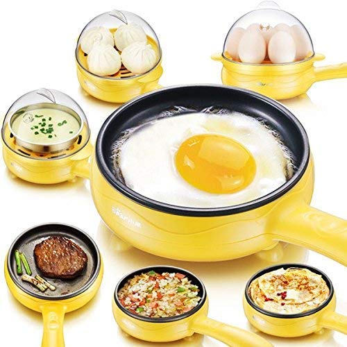 ERICHSEN Egg Steamer Egg Boiler Mini Electric Egg Frying pan Automatic Baby Steamed Custard Egg Machine Multi Functional Egg Boiler 7 Eggs Capacity  - Image 1