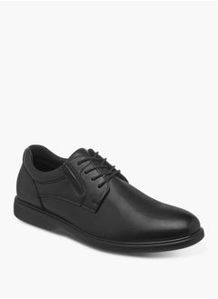 LBL by Shoexpress Men's Textured Lace-Up Derby Shoes  - Image 2