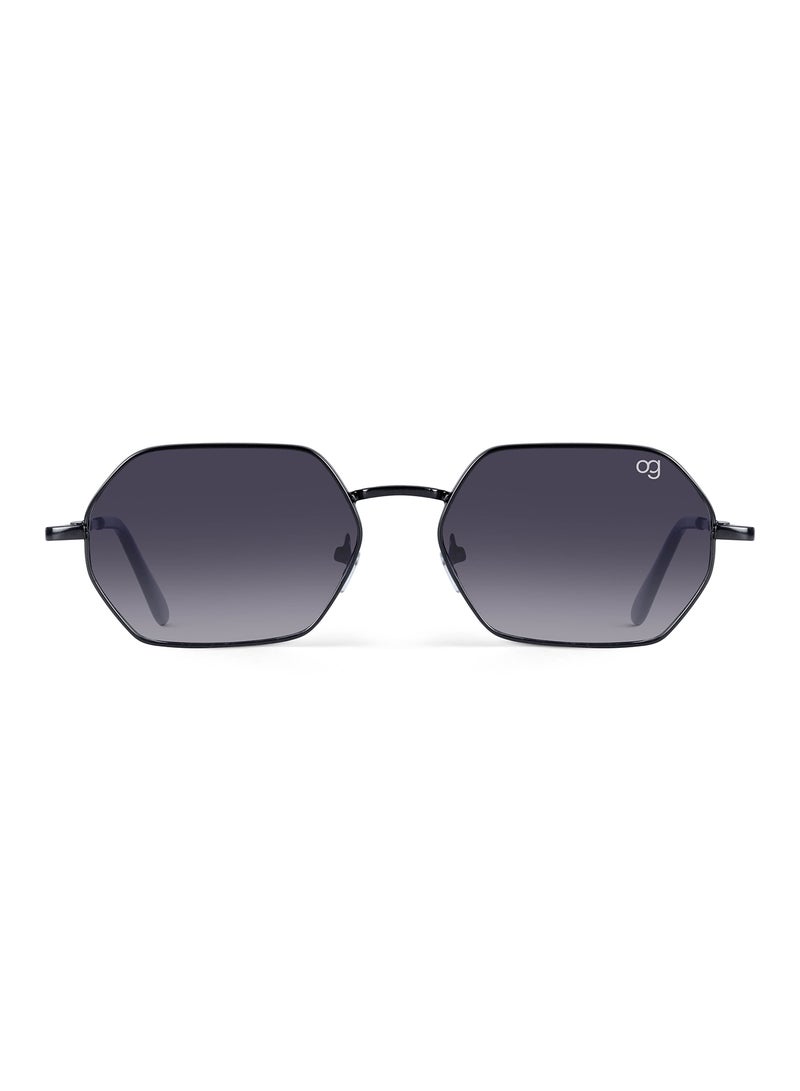 Woggles Sirius Copper Hexagonal Sunglasses |Men & Women|100% UV Protection - Image 4