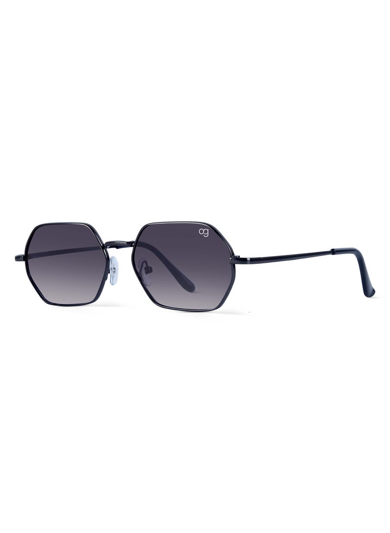 Woggles Sirius Copper Hexagonal Sunglasses |Men & Women|100% UV Protection - Image 5