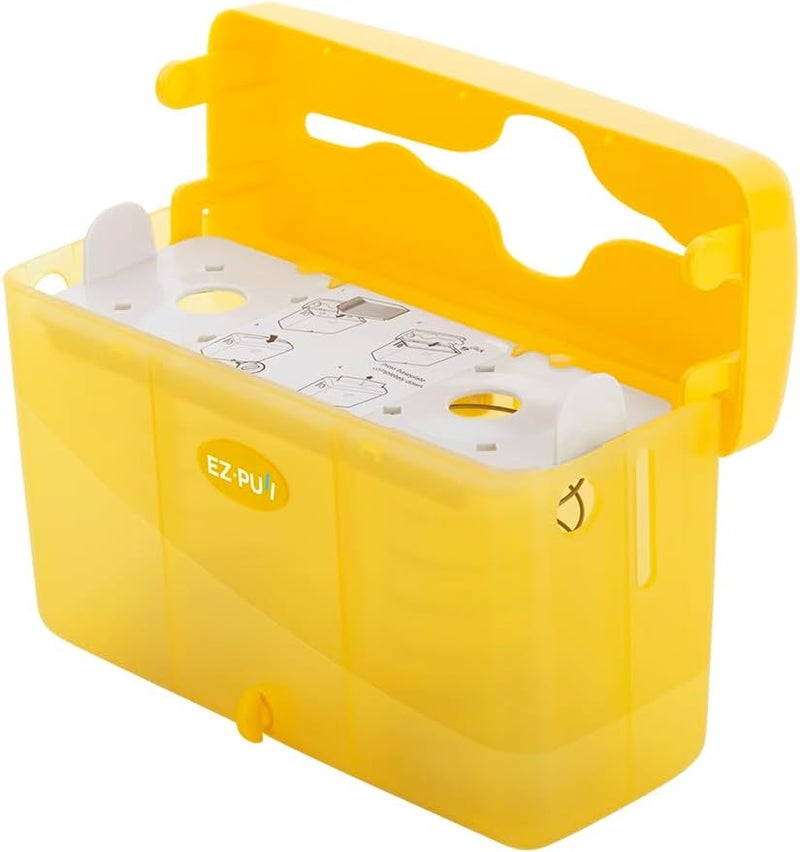 EZPULL EZbrnd Countertop SLIMFOLD Hand Towel Dispenser for Kitchen/Bathroom/Office/RV/Airbnb, Guest Towel Holder, Sunburst Yellow - Image 4