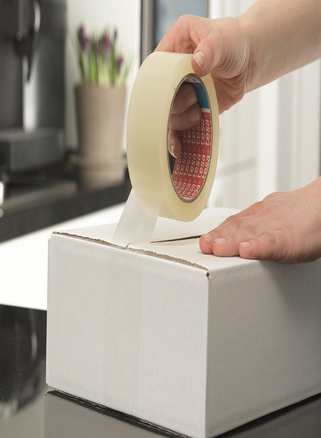 Tesa 4195 PP packing tape (66 m x 50 mm) transparent. - Image 2