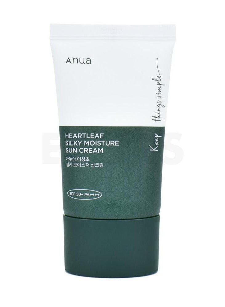 Heartleaf Silky Moisture Sunscreen 50 ml - Image 2