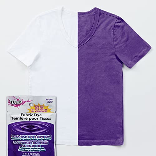 Tulip Permanent Fabric Dye Powder, Hot Dye Method for Vibrancy, Long-Lasting Color, Purple - Image 5