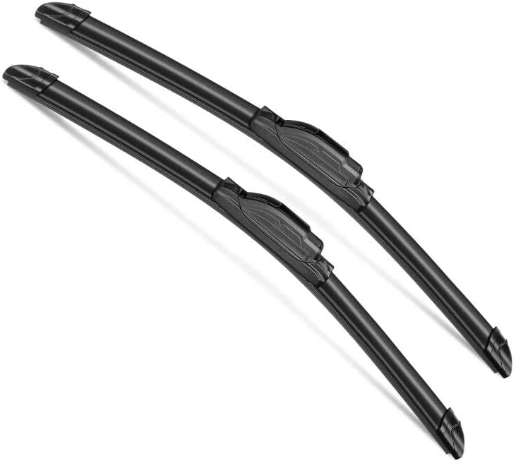 sctioansn شفاطات الزجاج الأمامي من sctioansn بجودة OEM 22'' + 20'' مجموعة من 2 شفرات ويفر لجميع الفصول (J-Hook) - Image 1
