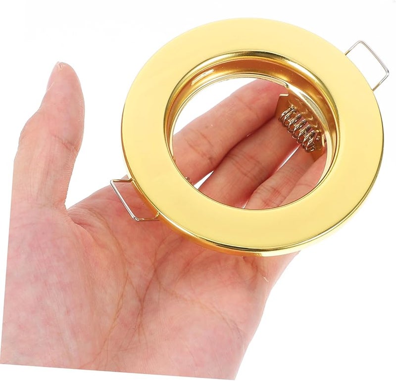 Golden Recessed Lighting Housing Easy Installation Ceiling Fixture Stylish Home Decor - Image 5
