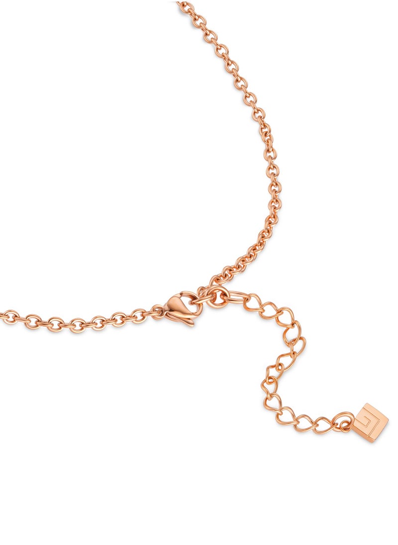 Guy Laroche - Diane Rose Gold Plated Crystal/MOP Necklce for WomenGLJLN0001311 - Image 1