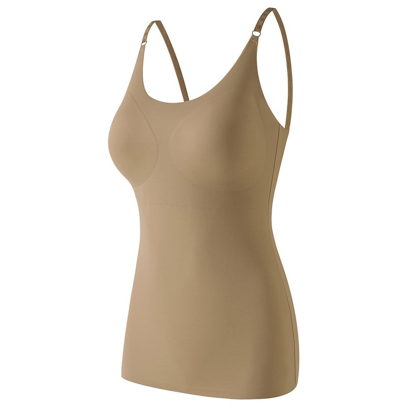 Zhanrun Specializes In Body Shaping Garments, Seamless Suspenders, V Neck, Light Shaping, Tummy Control, Butt-Covering Dress, Waist Tightening, Export - Image 1