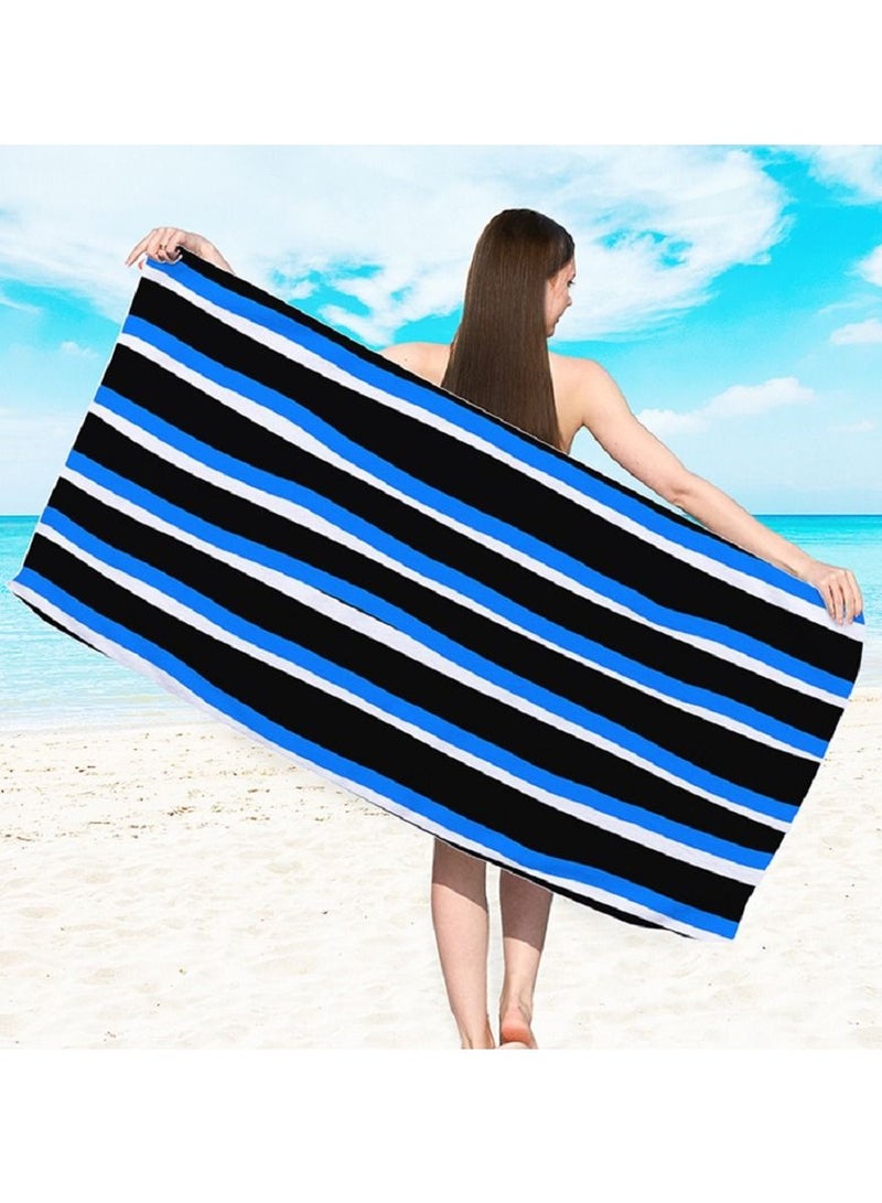Y&D Microfiber Beach Towel,Quick Fast Dry Super Bath Towels Absorbent Blanket,Suitable For Travel,Camping,Pool