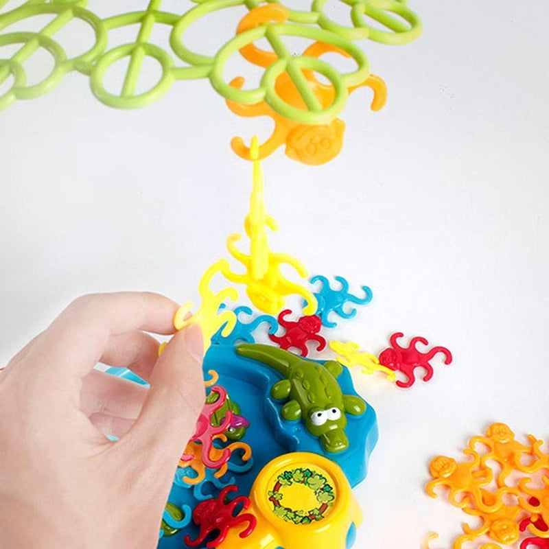 klarako New Family Fun Toys  Monkey Balancing Game with Monkeys Hanging in a Tree - Image 2
