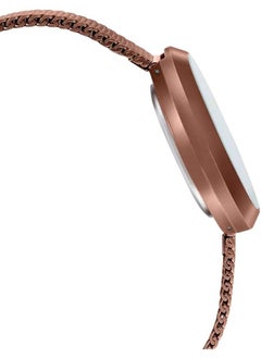 CASIO Casio Watch for Women LTP-E154MR-9ADF Analog Stainless Steel Mesh Band Rose Gold  - Image 3