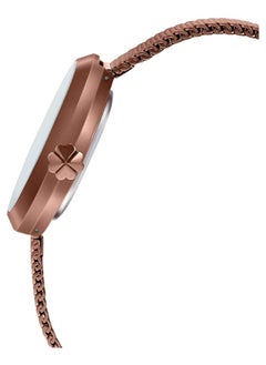 CASIO Casio Watch for Women LTP-E154MR-9ADF Analog Stainless Steel Mesh Band Rose Gold  - Image 2