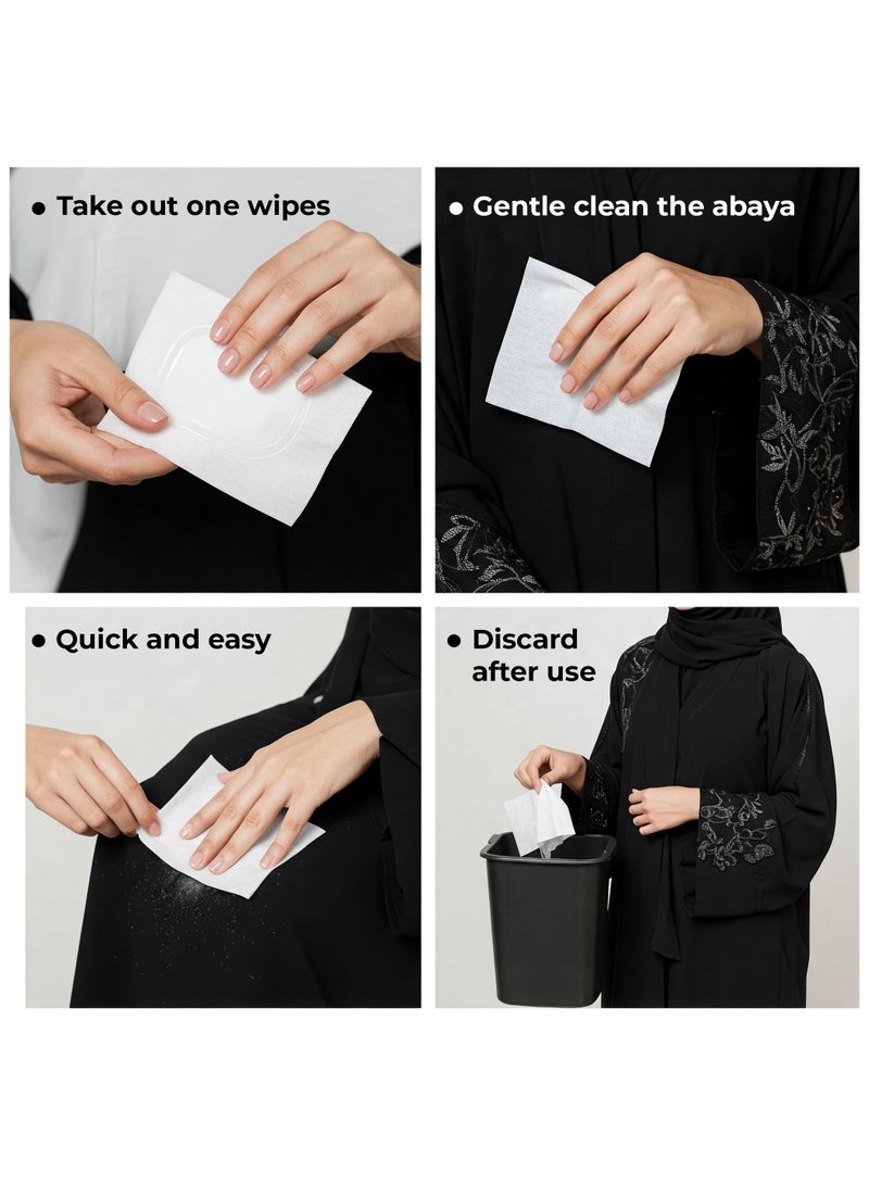 All day wipes All Day All-in-One Fabric Cleaning Wet Wipes (Abaya/Fabric) - 25 Count Color-safe care—protects fabric vibrancy without fading or discoloration. - Image 2