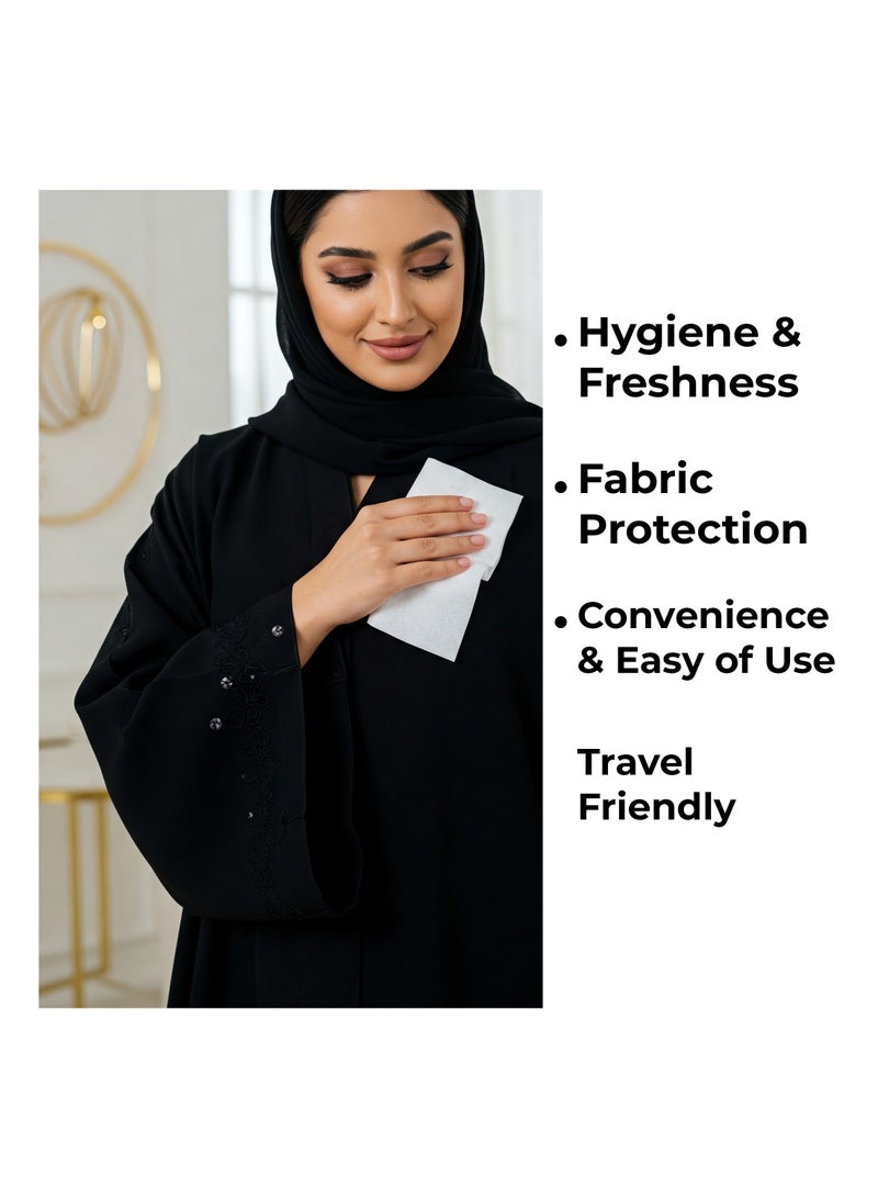 All day wipes All Day All-in-One Fabric Cleaning Wet Wipes (Abaya/Fabric) - 25 Count Color-safe care—protects fabric vibrancy without fading or discoloration. - Image 3
