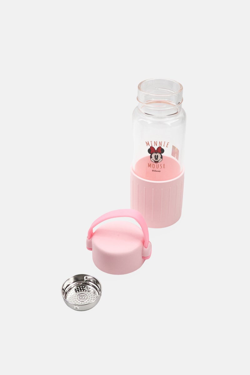Disney Minnie Mouse Water Bottle 430 ml, Pink - Image 3