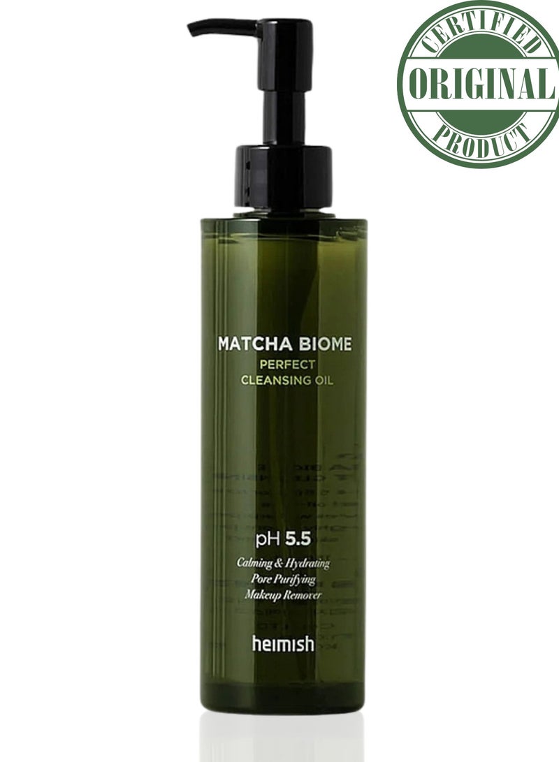 HEIMISH Matcha Biome Cleansing Oil for Deep Pore Purifying & Balanced, Clear Skin - Image 1
