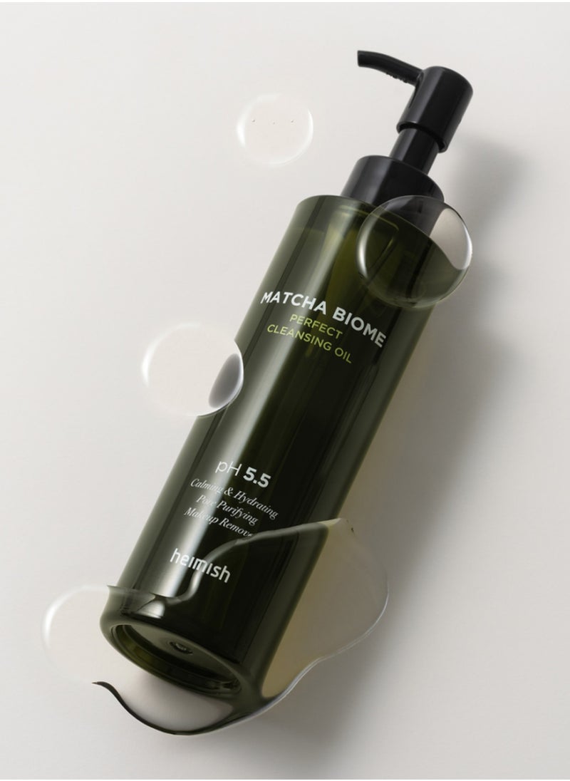 Heimish Heimish Matcha Biome Cleansing Oil - 150ml | Gentle Makeup Remover and Deep Cleanser | Infused with Matcha Extract, Antioxidants, and Hydrating Ingredients  - Image 4