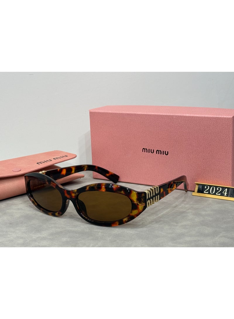 Miu Miu 100% UVA / UVB Protection Unisex Metal Sunglasses Cycling Sunglasses - Image 1