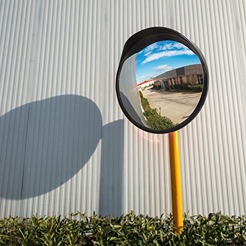 ovsor Convex Mirror Outdoor for Garage and Traffic Driveway Park Assistant, 12 in Security Mirror with Adjustable Fixing Bracket Indoor and Outdoor - Image 5
