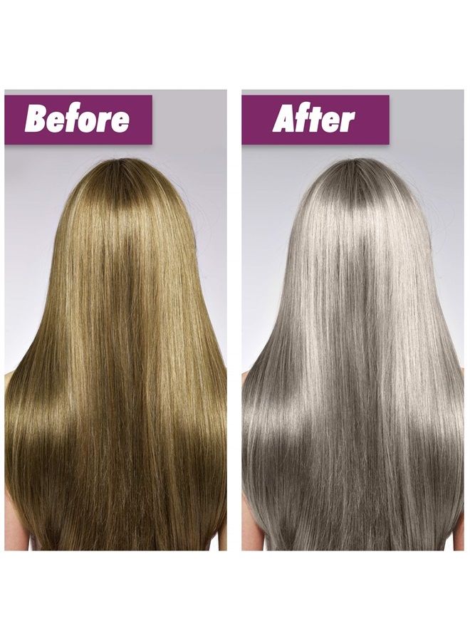 BELLISSO Purple Hair Mask for Blonde Hair - No ​More​ Yellow ​or Copper Tones ​- Deep Conditioner ​for​ Color Treated ​Locks​ ​with​ Keratin ​and​ Moroccan Argan Oil Treatment - Image 3