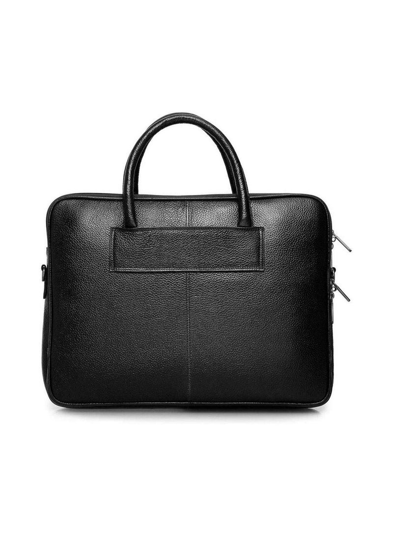 GENESIS Men Business Travel Briefcase Leather Handmade Messenger Bags Laptop Bag  - Image 2
