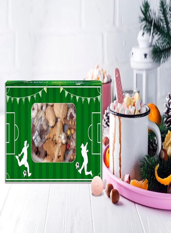 Bgohrd 12 Pack Soccer Party Favors Boxes With Window, Sport Boxes For Treat Candy Cookies Party Favors, Gifts Boxes For Birthday Wedding, Christmas Festival Gifts Packaging, 08 - Image 4