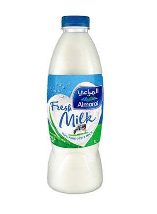 حليب طازج كامل الدسم