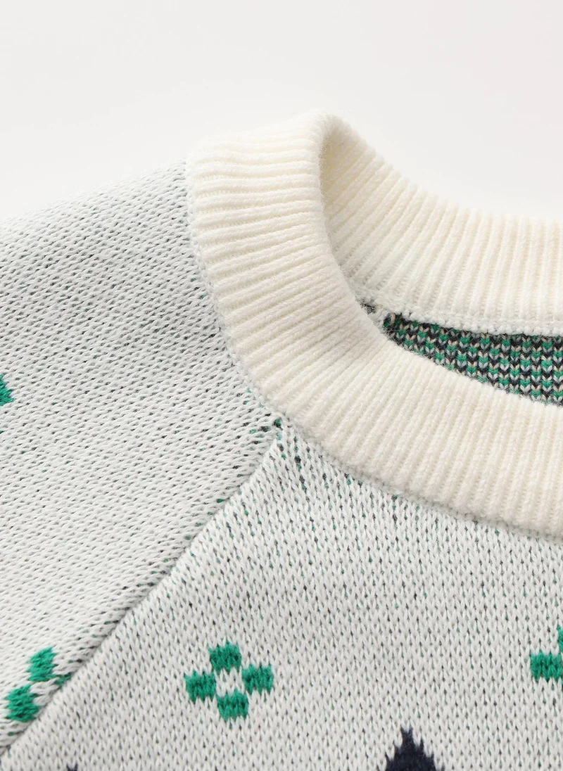 Balabala Kids Unisex Round neck sweater