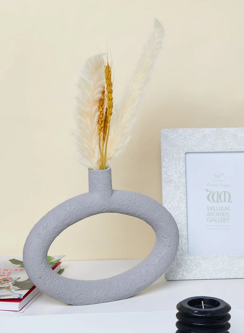 present time Oval Wide Warm Ring Vase