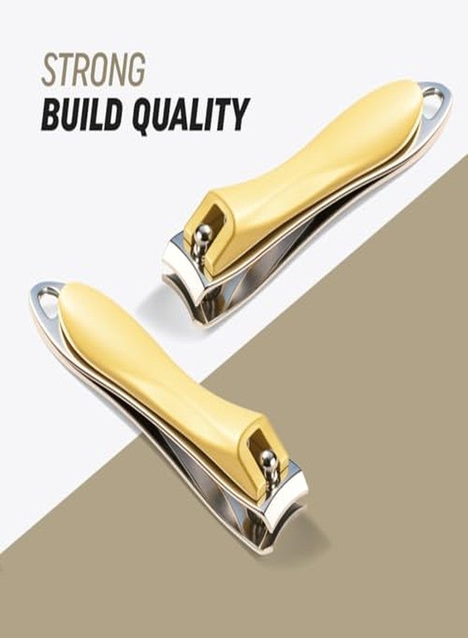 Gleva Nail Clipper for Fingernails & Toenails - Ultra Sharp Stainless Steel, Ergonomic Design, Anti-Slip Grip, Precision Cutting for Men, Women & Kids - Easy to Use & Durable Grooming Tool - Image 4