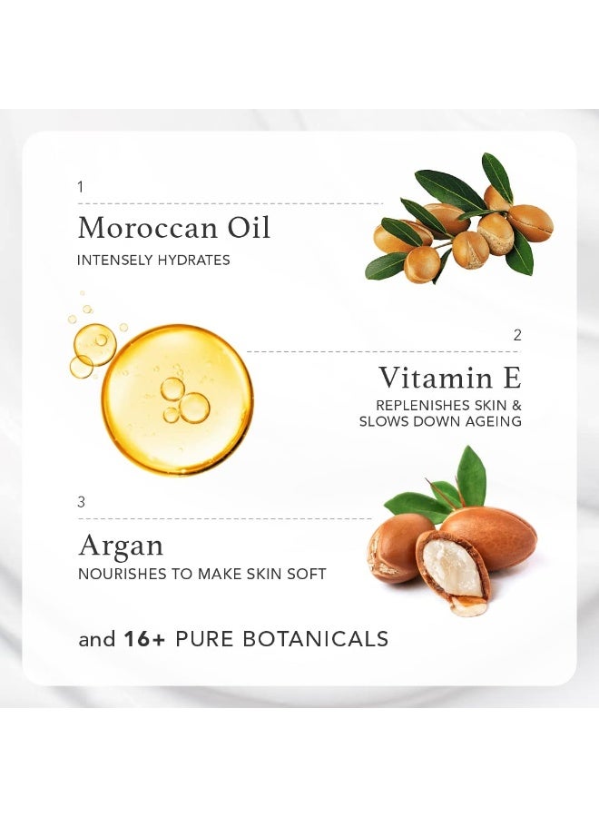 RAS Luxury Oils Nourish Coco and Vanilla Body Lotion, Moroccan Argan Oil & Vanilla; Smoothens & Softens; For Men & Women; Ceramide & Vitamin E Body Lotion; 200ml - Image 3