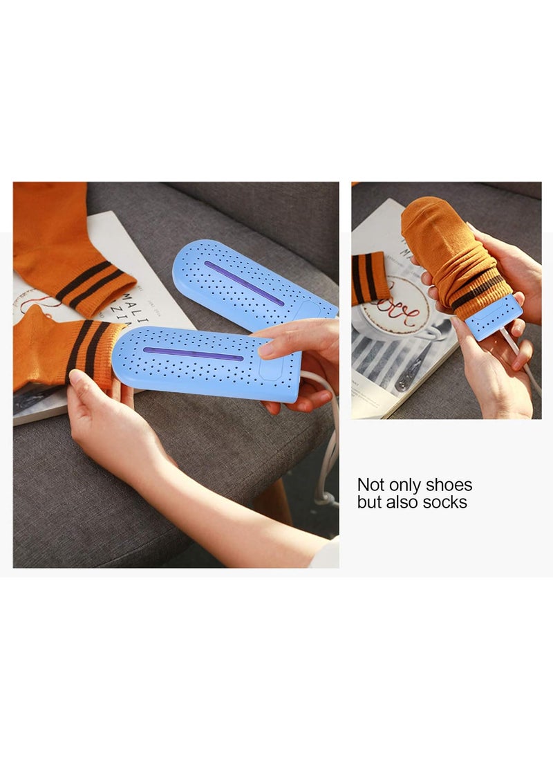 yuyte Shoe Dryer Electric Fast Dry Boot Drying Cycle Constant Temperature HeatingUs For Plug 110240VBlue  - Image 2