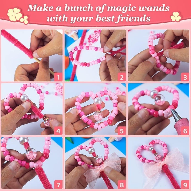 Capstro 1000PCS Sky Blue Large Hole 6x9mm Acrylic Pony Beads for Jewelry Making, DIY Crafts, Bracelets, Necklaces, Hair Beads – Bulk Beading Kit for Kids & Adults - Image 5