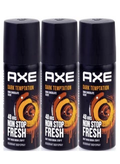 Axe Dark Temptation  48 HoursNon Stop Fresh 3pcs  - Image 1