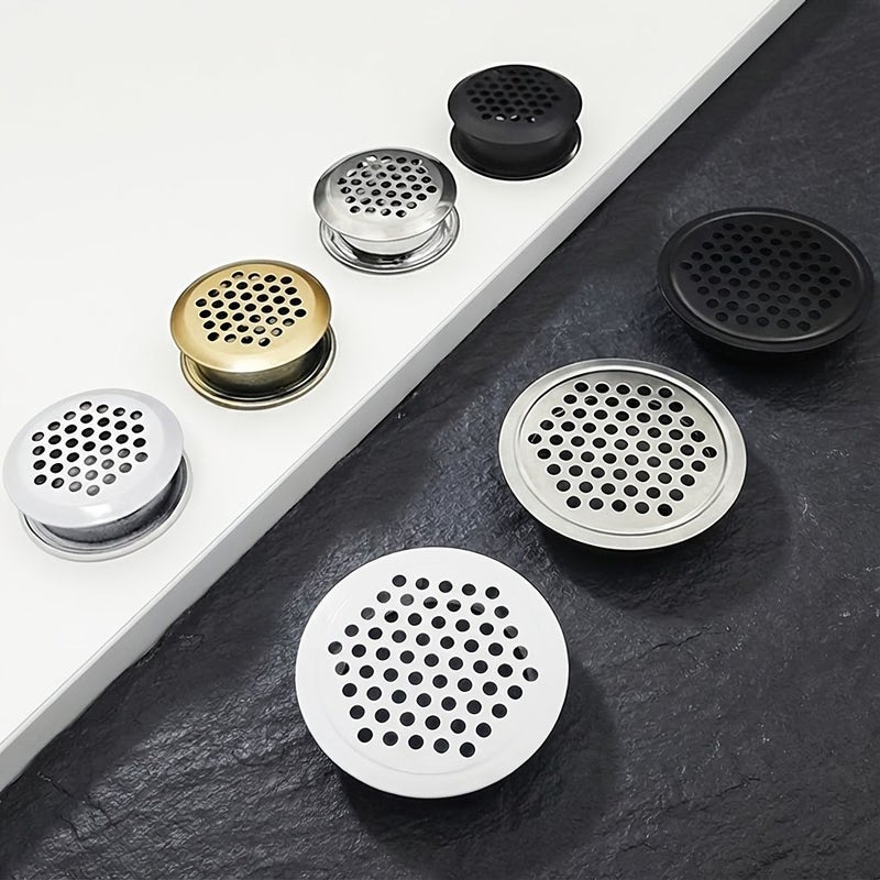 20 Black Cabinet Ventilation Grilles for Airflow and Moisture Prevention - Image 5