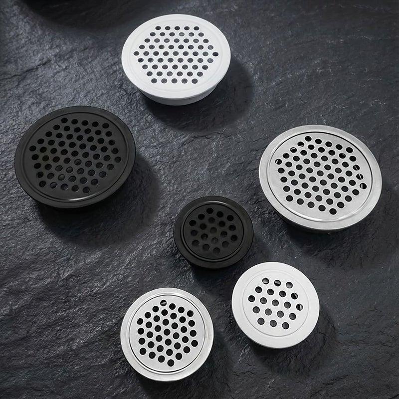 20 Black Cabinet Ventilation Grilles for Airflow and Moisture Prevention - Image 4