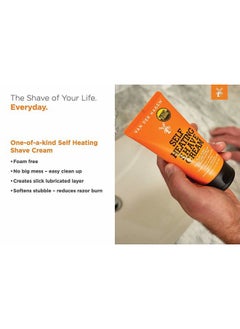 Van der Hagen Self-Heating Shave Cream - Burst of Warmth Opens Pores and Softens Stubble, 6 oz  - Image 4