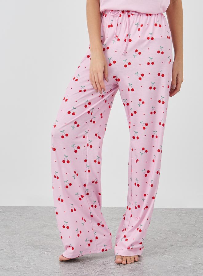 ستايلي روب بتفاصيل ربط جانبية وطبعات زهور شاملة - Image 5