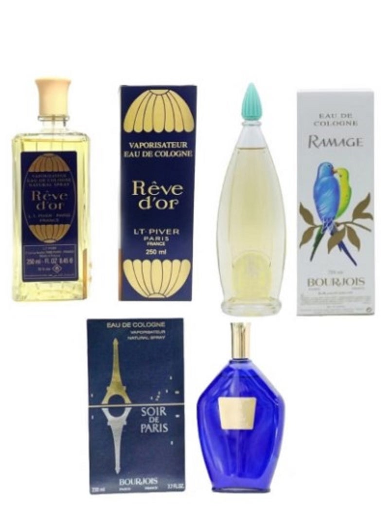 Paris Cologne Set Reve d'Or Soir de Paris  Ramage 3 pcs