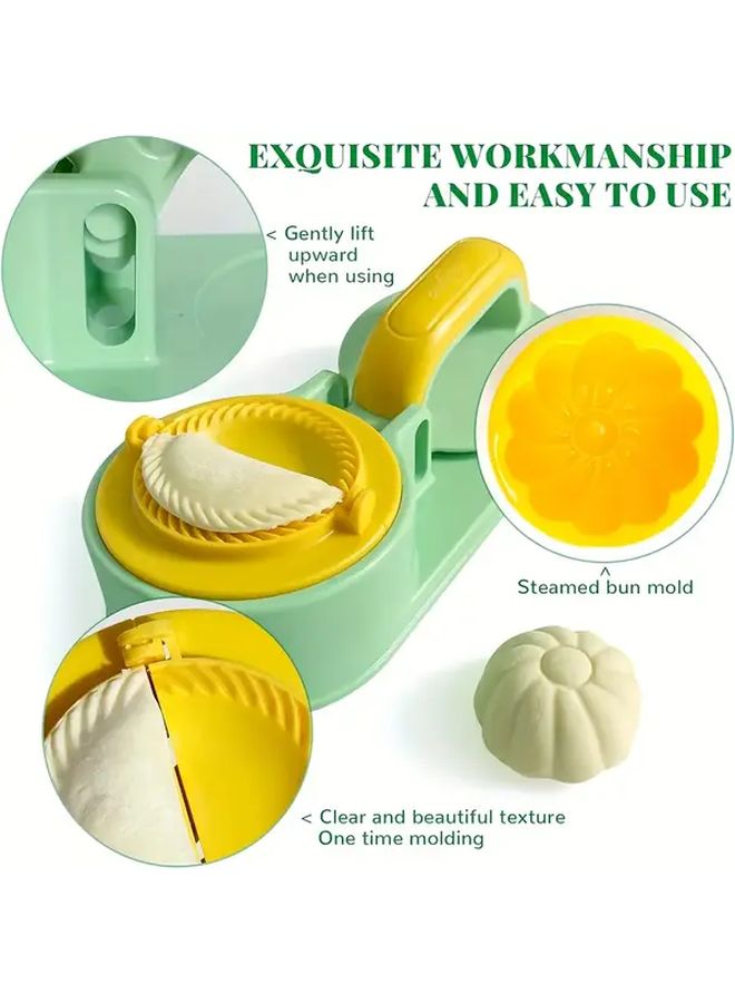 1pc Multifunctional Kitchen Dumpling Maker Mold With Pressure Protector Durable Tool - Image 5