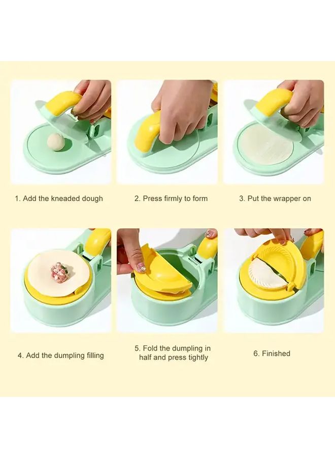 1pc Multifunctional Kitchen Dumpling Maker Mold With Pressure Protector Durable Tool - Image 2