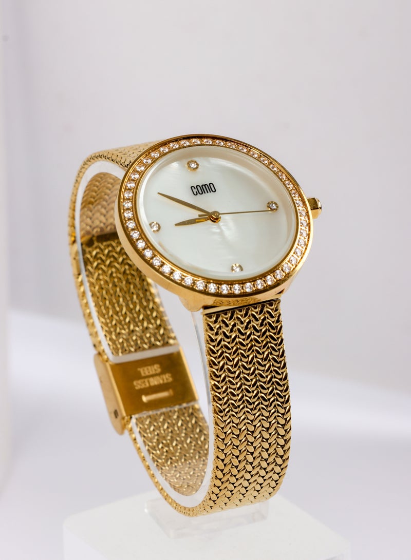 Como Women's Stainless Steel Analog Watch - Image 3