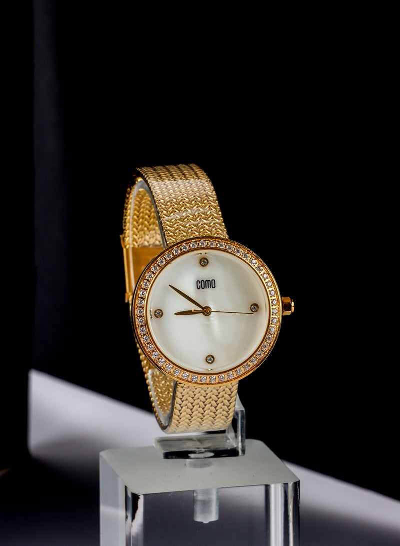 Como Women's Stainless Steel Analog Watch - Image 2